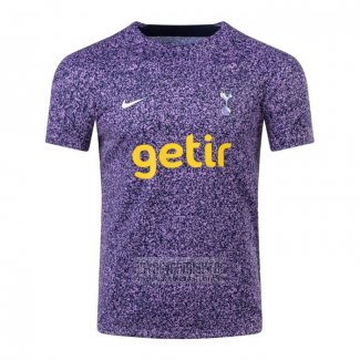 Camiseta De Futbol Pre Partido del Tottenham Hotspur 2023 Purpura