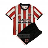Camiseta De Futbol Sheffield United Primera Nino 2022-2023