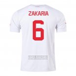Camiseta De Futbol Suiza Jugador Zakaria Segunda 2022