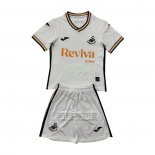 Camiseta De Futbol Swansea City Primera Nino 2024-2025