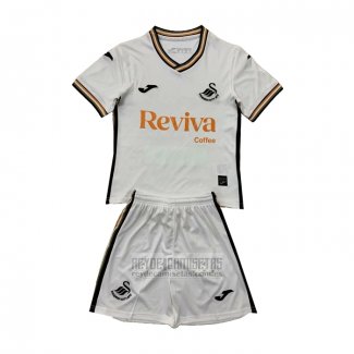 Camiseta De Futbol Swansea City Primera Nino 2024-2025
