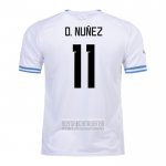 Camiseta De Futbol Uruguay Jugador D.Nunez Segunda 2022