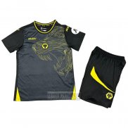 Camiseta De Futbol Wolves Segunda Nino 2024-2025