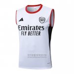 Camiseta De Futbol de Entrenamiento AC Milan Sin Mangas 2025-2026 Blanco