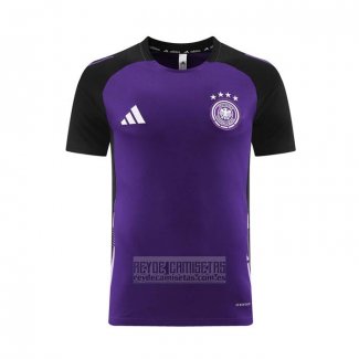 Camiseta De Futbol de Entrenamiento Alemania 2024-2025 Purpura