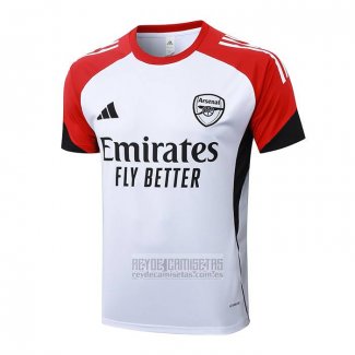 Camiseta De Futbol de Entrenamiento Arsenal 2025-2026 Blanco