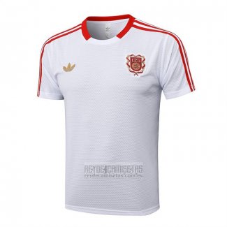 Camiseta De Futbol de Entrenamiento Bayern Munich 125 Aniversario 2025-2026 Blanco