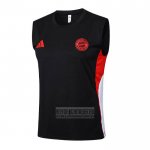 Camiseta De Futbol de Entrenamiento Bayern Munich Sin Mangas 2025-2026 Negro