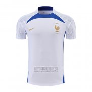 Camiseta De Futbol de Entrenamiento Francia 2022-2023 Blanco