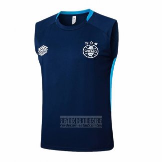 Camiseta De Futbol de Entrenamiento Gremio Sin Mangas 2025-2026 Azul