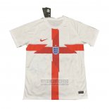 Camiseta De Futbol de Entrenamiento Inglaterra 2021 Blanco