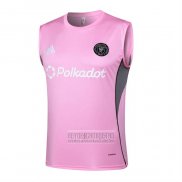 Camiseta De Futbol de Entrenamiento Inter Miami Sin Mangas 2025-2026 Rosa