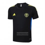 Camiseta De Futbol de Entrenamiento Manchester United 2025-2026 Negro