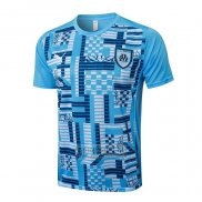 Camiseta De Futbol de Entrenamiento Olympique Marsella 2024-2025 Azul