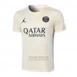 Camiseta De Futbol de Entrenamiento Paris Saint-Germain Jordan 2024-2025 Amarillo