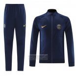 Chandal de Chaqueta del Paris Saint-Germain 2023-2024 Azul