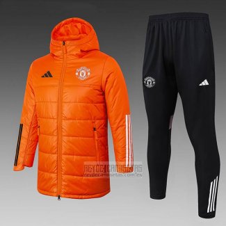 Chandal de Invierno del Manchester United 2025-2026 Naranja