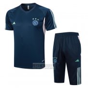 Chandal del Ajax Manga Corta 2023-2024 Azul - Pantalon Corto