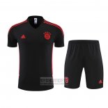 Chandal del Bayern Munich Manga Corta 2022-2023 Negro - Pantalon Corto