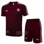 Chandal del Bayern Munich Manga Corta 2025-2026 Rojo - Pantalon Corto