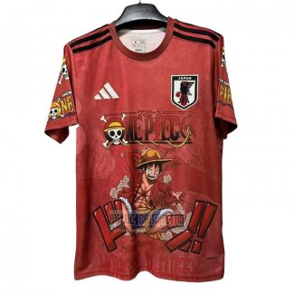 Tailandia Camiseta De Futbol Japon ONE PIECE 2025-2026 Rojo