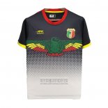 Tailandia Camiseta De Futbol Mali 2022 Negro y Blanco