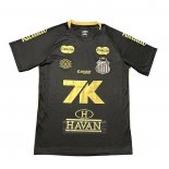 Tailandia Camiseta De Futbol Santos Special 2025 Negro Oro