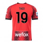 Camiseta De Futbol AC Milan Jugador Theo Primera 2023-2024