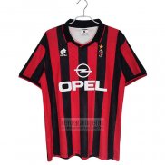 Camiseta De Futbol AC Milan Primera Retro 95-96