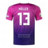 Camiseta De Futbol Alemania Jugador Muller Segunda 2024