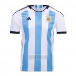 Camiseta De Futbol Argentina 3 Estrellas Primera 2022