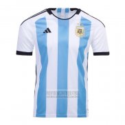 Camiseta De Futbol Argentina 3 Estrellas Primera 2022