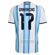 Camiseta De Futbol Argentina Jugador Alejandro Garnacho Primera 2026