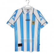 Camiseta De Futbol Argentina Primera Retro 96-97