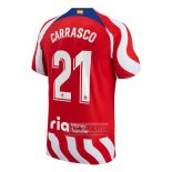 Camiseta De Futbol Atletico Madrid Jugador Carrasco Primera 2022-2023