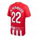 Camiseta De Futbol Atletico Madrid Jugador M.Hermoso Primera 2023-2024