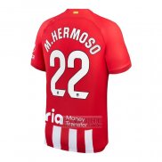 Camiseta De Futbol Atletico Madrid Jugador M.Hermoso Primera 2023-2024