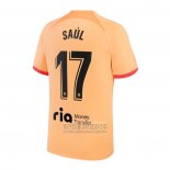 Camiseta De Futbol Atletico Madrid Jugador Saul Tercera 2022-2023