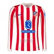 Camiseta De Futbol Atletico Madrid Primera Manga Larga 2025-2026