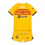 Camiseta de Futbol Barcelona Cuarto Nino 2022-2023