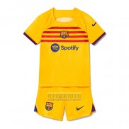 Camiseta de Futbol Barcelona Cuarto Nino 2022-2023