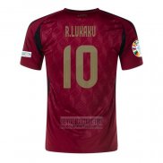 Camiseta De Futbol Belgica Jugador R.Lukaku Primera 2024