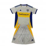 Camiseta De Futbol Boca Juniors Concept Nino 2025 Gris