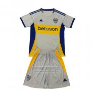 Camiseta De Futbol Boca Juniors Concept Nino 2025 Gris
