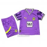 Camiseta De Futbol Borussia Dortmund Portero Special Nino 2024-2025 Purpura