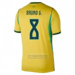Camiseta De Futbol Brasil Jugador Bruno Guimaraes Primera 2026