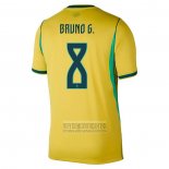 Camiseta De Futbol Brasil Jugador Bruno Guimaraes Primera 2026