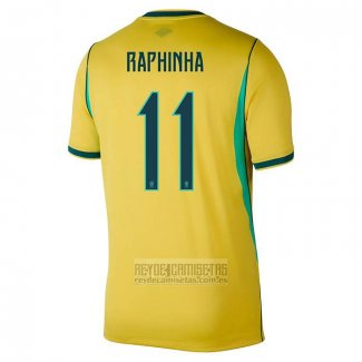 Camiseta De Futbol Brasil Jugador Raphinha Primera 2026