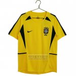 Camiseta De Futbol Brasil Primera Retro 2002