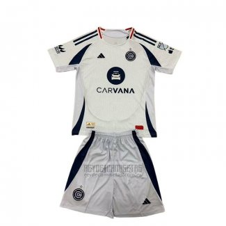 Camiseta De Futbol Chicago Fire Segunda Nino 2025